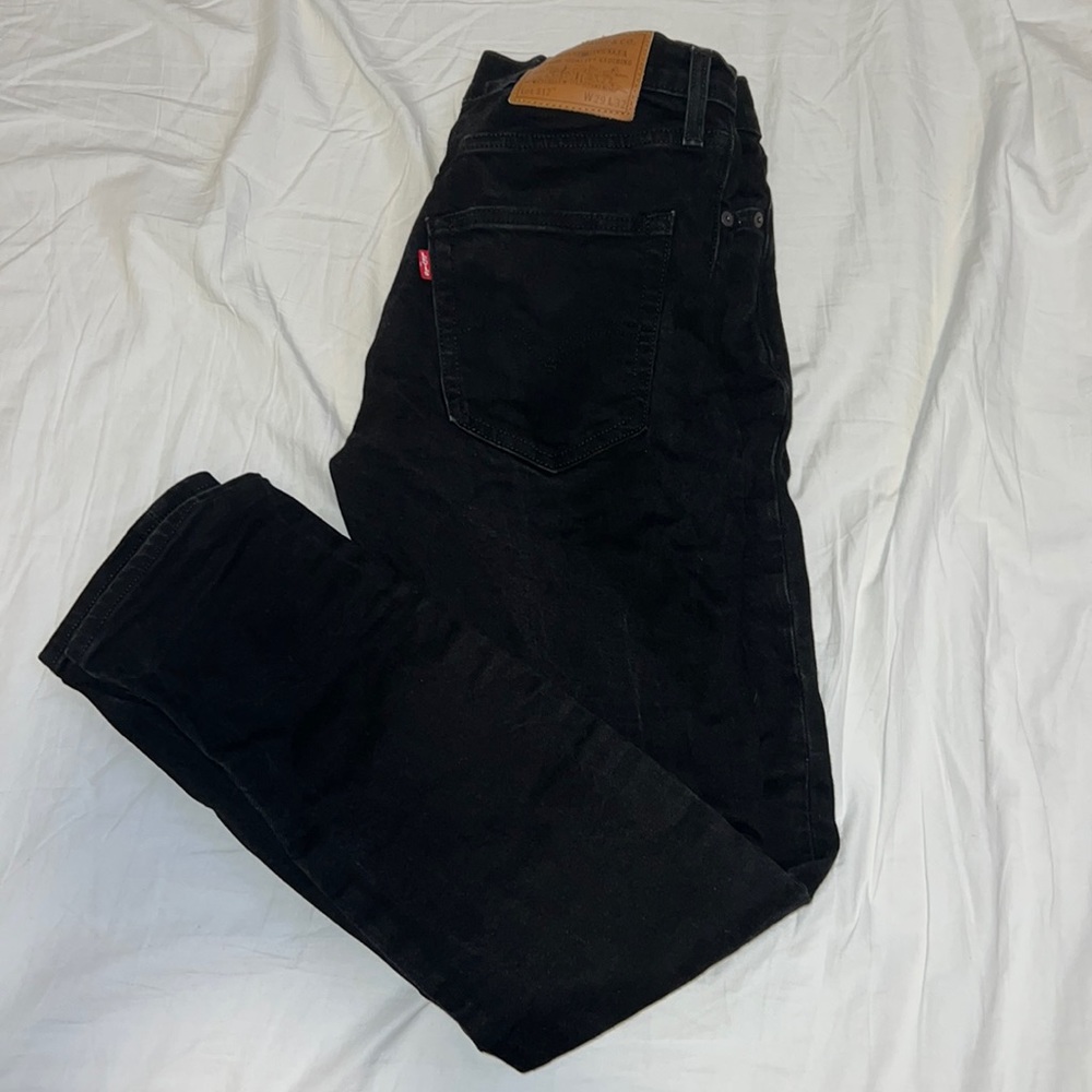 Levis strauss & co black jeans